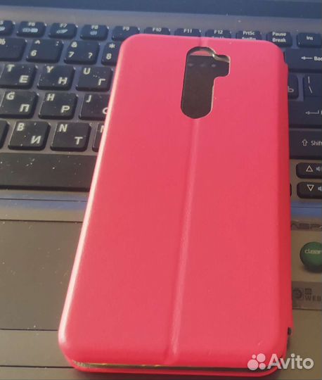 Чехол книжка на xiaomi redmi note 8 pro