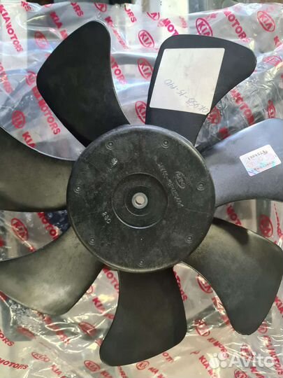 Крыльчатка вентилятора охлаждения киа спектра