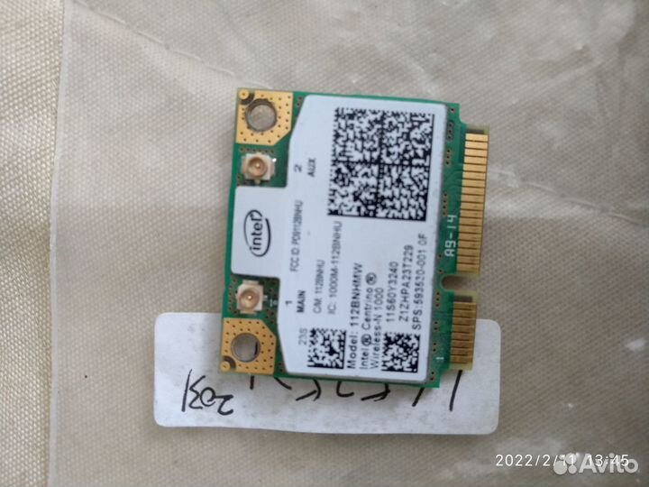 112bnhmw wifi плата для Lenovo Thinkpad x220