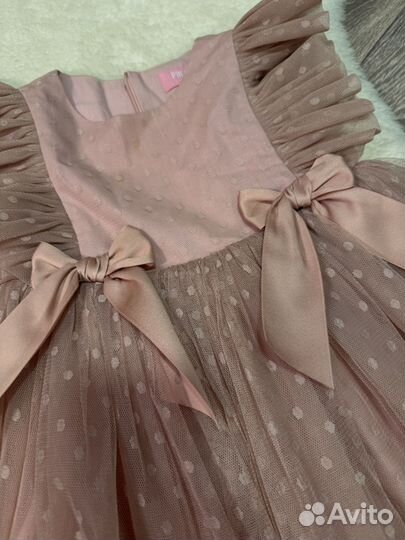 Платье для девочки праздничное 98-104