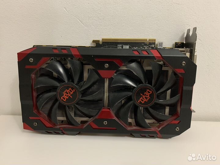 Видеокарта rx 580 red devil