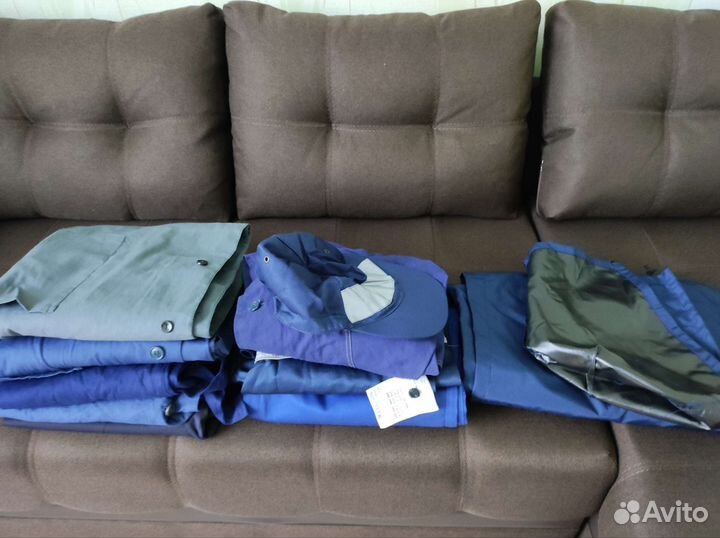 Спец одежда СССР: халаты, пиджаки, брюки, плащ