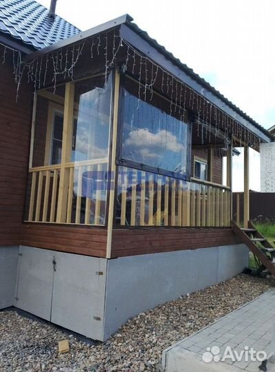 Мягкие окна для террас