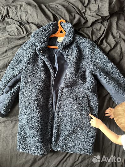 Шуба тедди zara