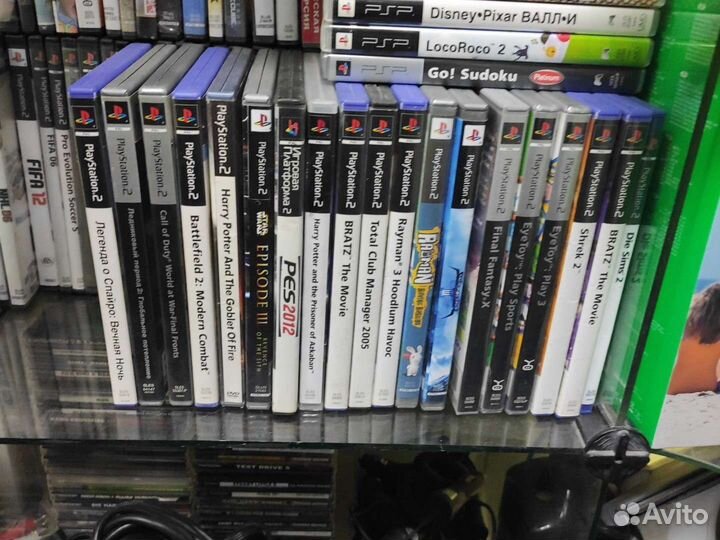 Приставка sony PS2 + 5игр