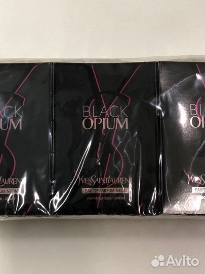 YSL black opium neon парфюм вода по 1,2мл 12 шт