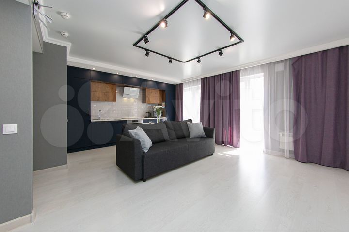 Квартира-студия, 45 м², 20/21 эт.