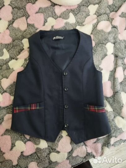 Жилетка для девочки школьная