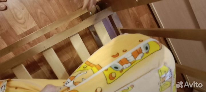 Детская кровать от 3 лет с матрасом бу