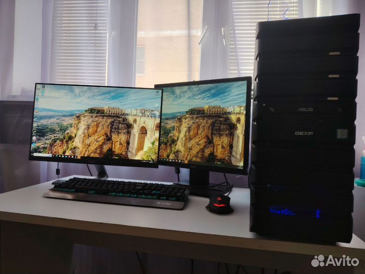 Игровой пк с монитором/i5/1060/16гб