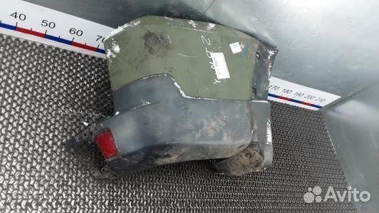 Клык бампера задний правый mitsubishi pajero 4 (2D