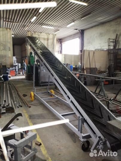 Ленточный конвейер наклонный под ключ