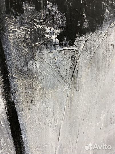 Интерьерная картина большая абстрактная