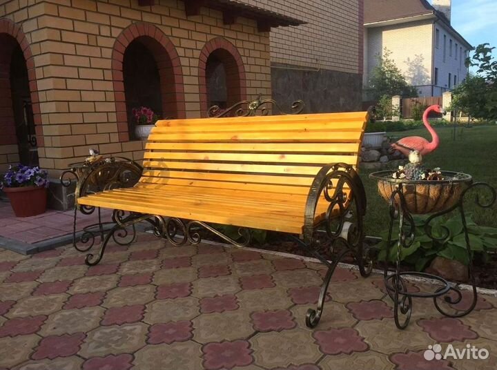 Скамья садовая