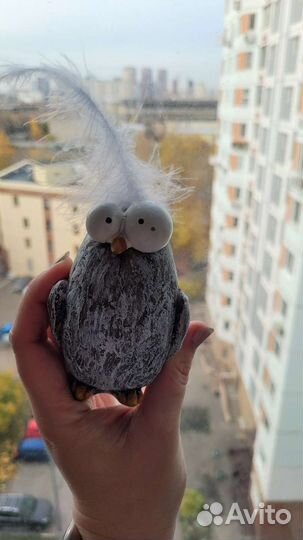 Декоративная фигурка птичка