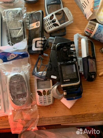 Корпуса на кнопочные телефоны Siemens Nokia Лот