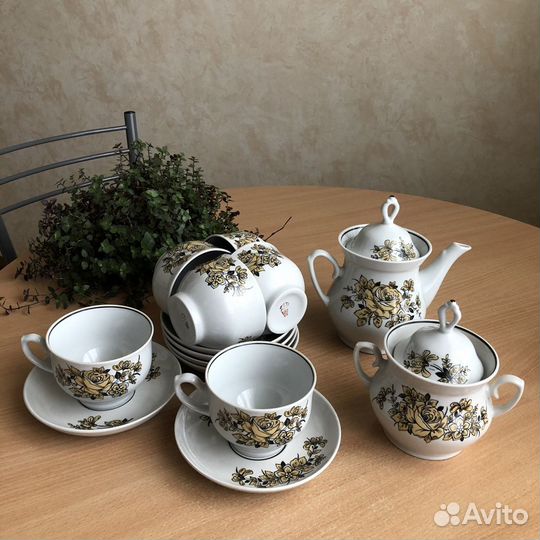 Чайный сервиз Минский фарфоровый завод