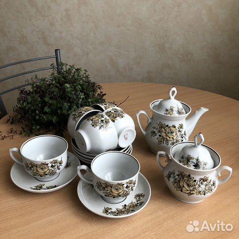 Чайный сервиз Минский фарфоровый завод