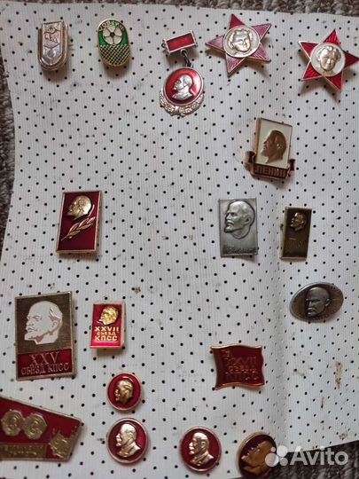 Значки Ленин,спорт СССР