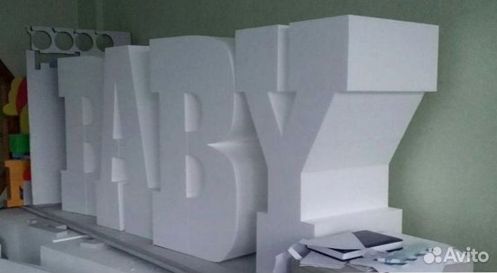 Буквы и логотипы из пенопласта