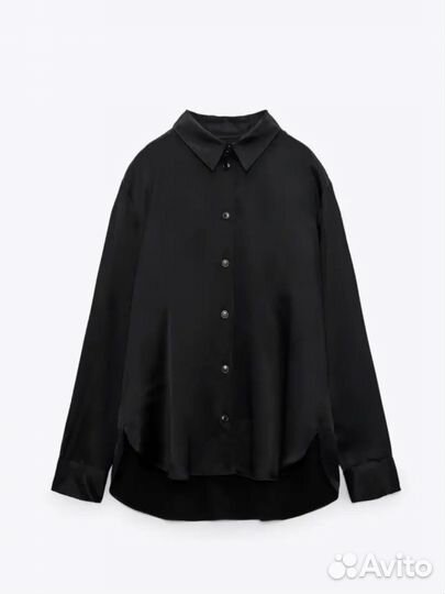Рубашка Zara оригинал из вискозы