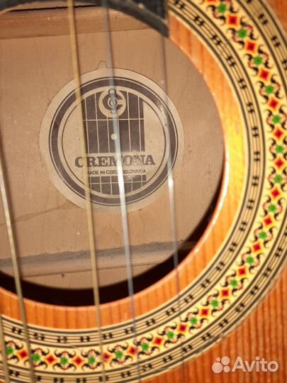 Винтажная классическая гитара Cremona