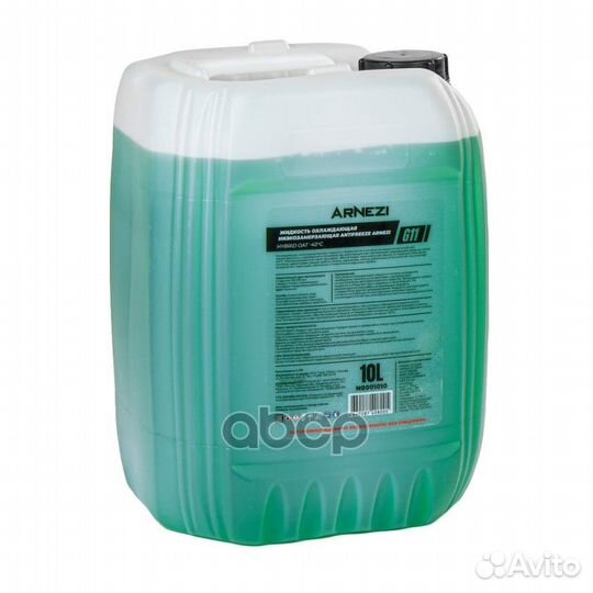Антифриз arnezi Green G11 готовый -40 зеленый 10 л