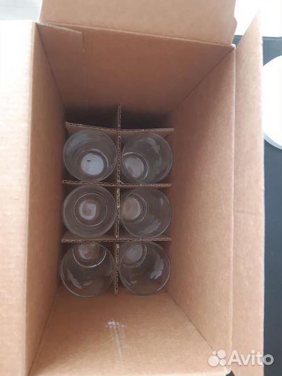 6 стаканов Luminarc Anemone, без графина