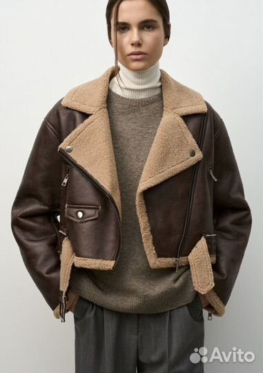 Brusnika дубленка