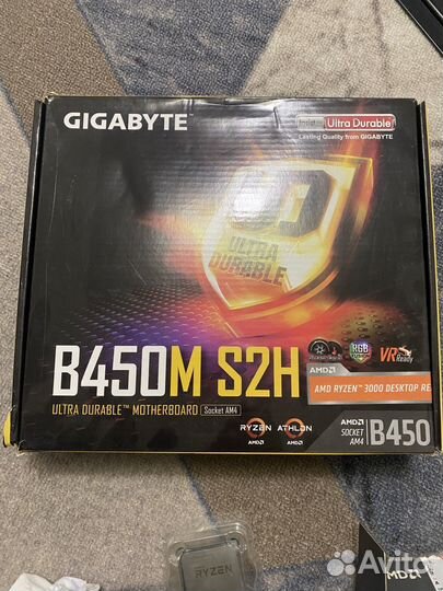 Материнская плата b450
