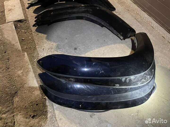 Задний бампер и расширители УАЗ patriot