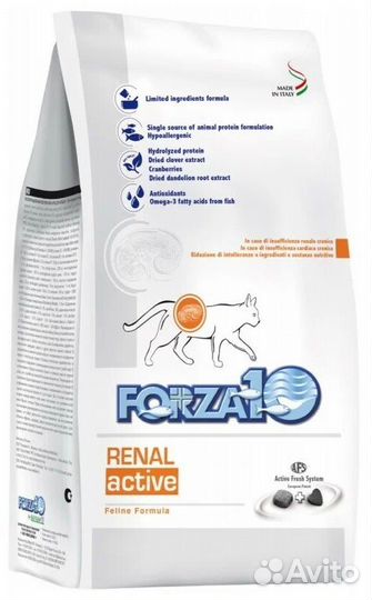 Forza 10 Корм д/кошек при почечной недостаточности