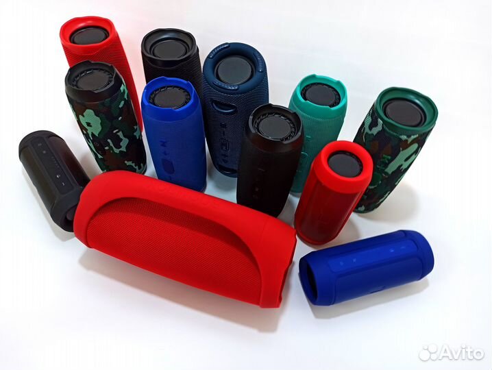 Колонка портативная бумбокс с ручкой и без ручки