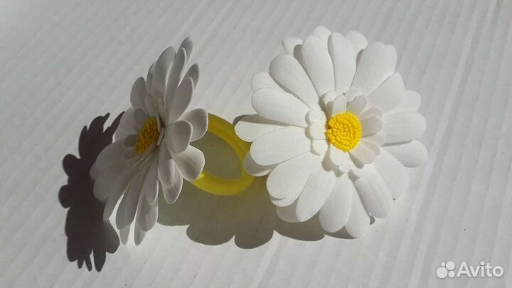 Резиночки ручной работы. Цветы из фоамирана