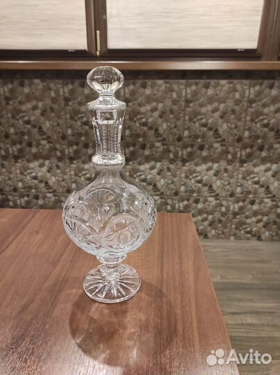 Графин хрустальный СССР