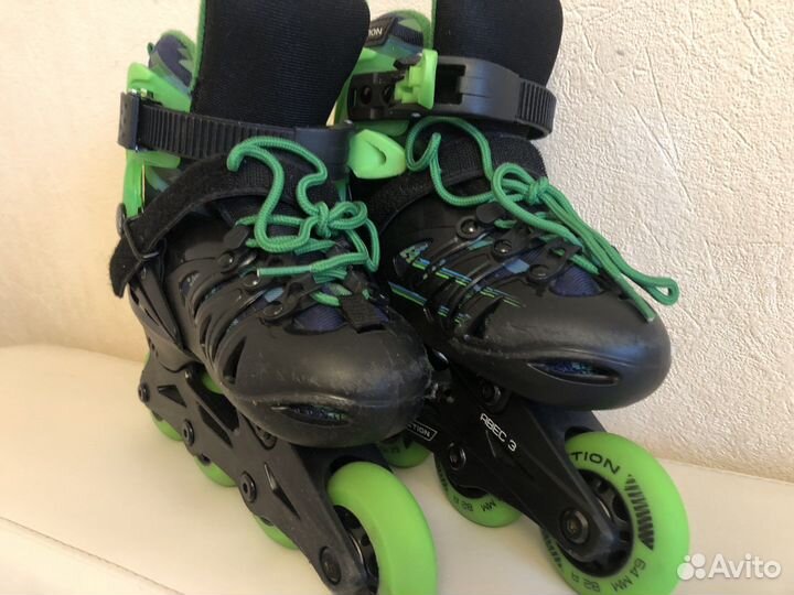 Роликовые коньки Reaction Galaxy 28-31 раздвижные