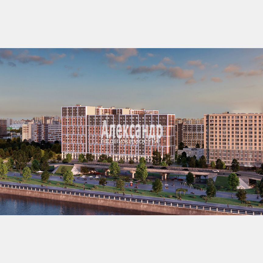 1-к. апартаменты, 36,8 м², 4/17 эт.