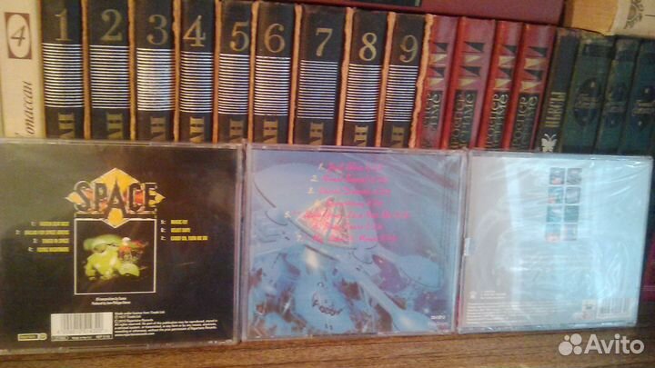 CD диски Электронная музыка Space, Jarre и др