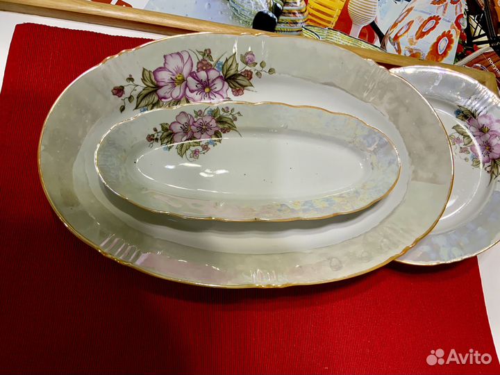 Набор столовой посуды Дружковский фарфор 18 предм