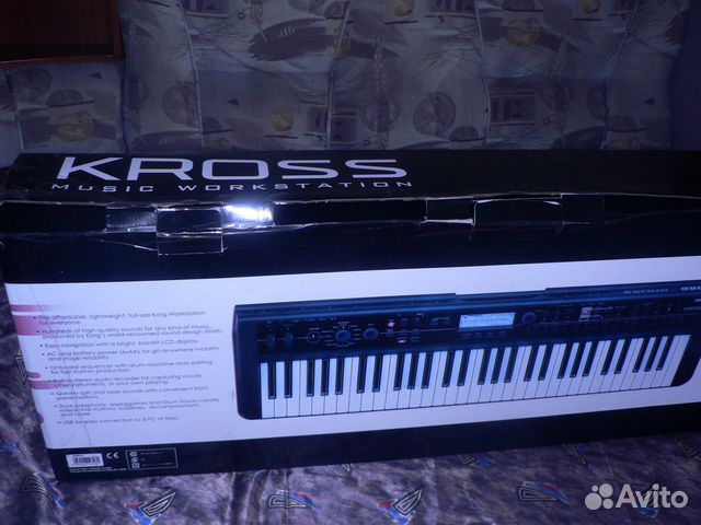 Korg kross в коробке