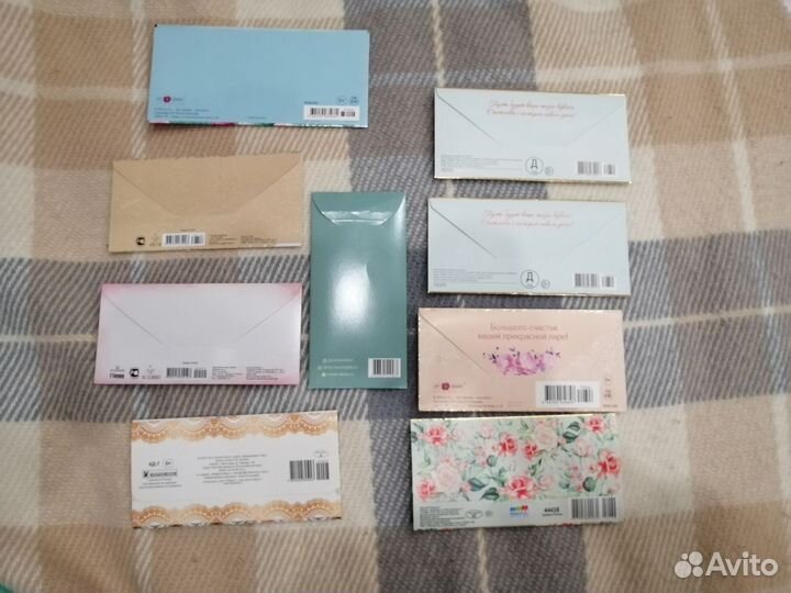 Открытка-конверт на свадьбу. Оптом