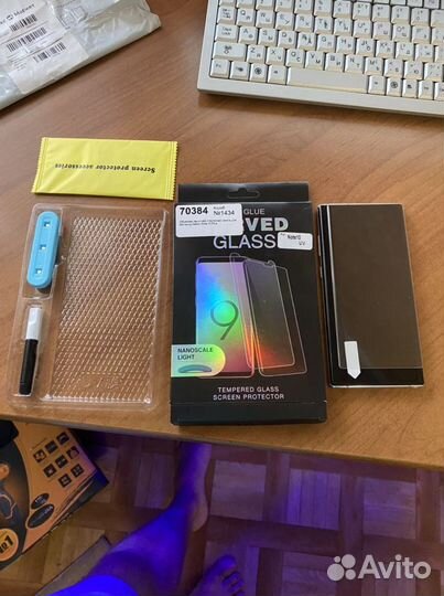 Защитное стекло samsung note10