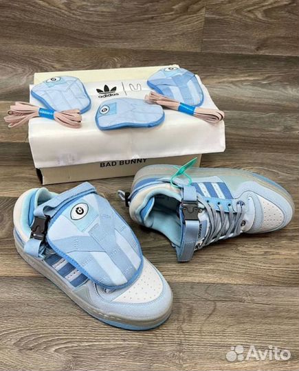 Кроссовки Adidas forum low bad bunny