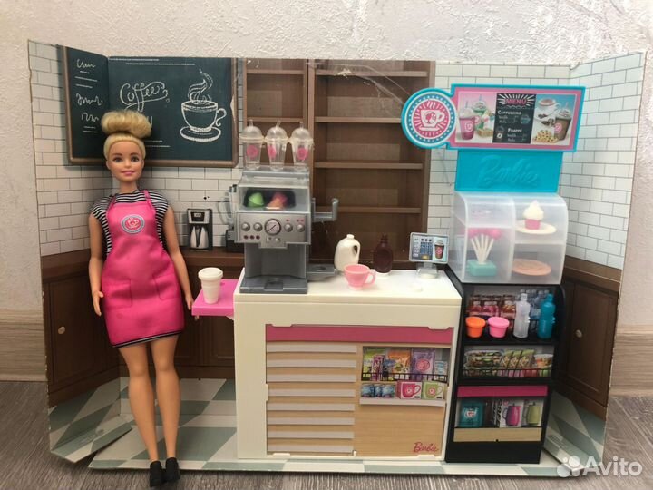 Игровой набор Barbie кафе-мороженое