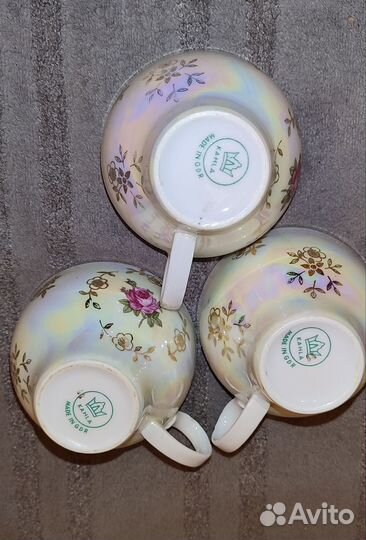 Сервиз Роза Kahla ГДР,Чашки сервиза Мадонна ГДР