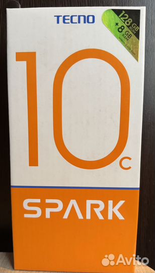 TECNO Spark 10c, 4/128 ГБ