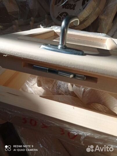 Коробка оконная окно для бани и сауны банное липа