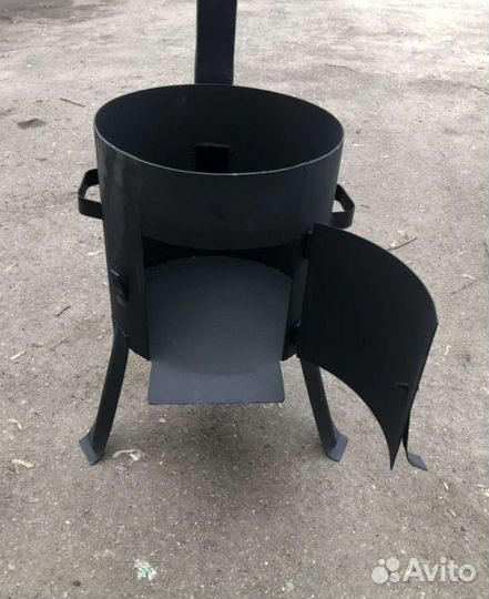 Печь под казан 16л с трубой