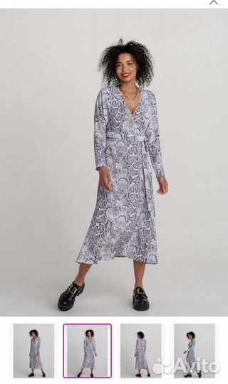 Летнее платье Befree змеиный принт