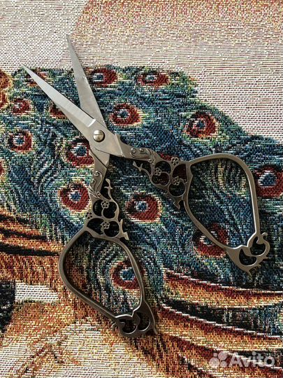 Ножницы ретро для рукоделия,вышивания Новые